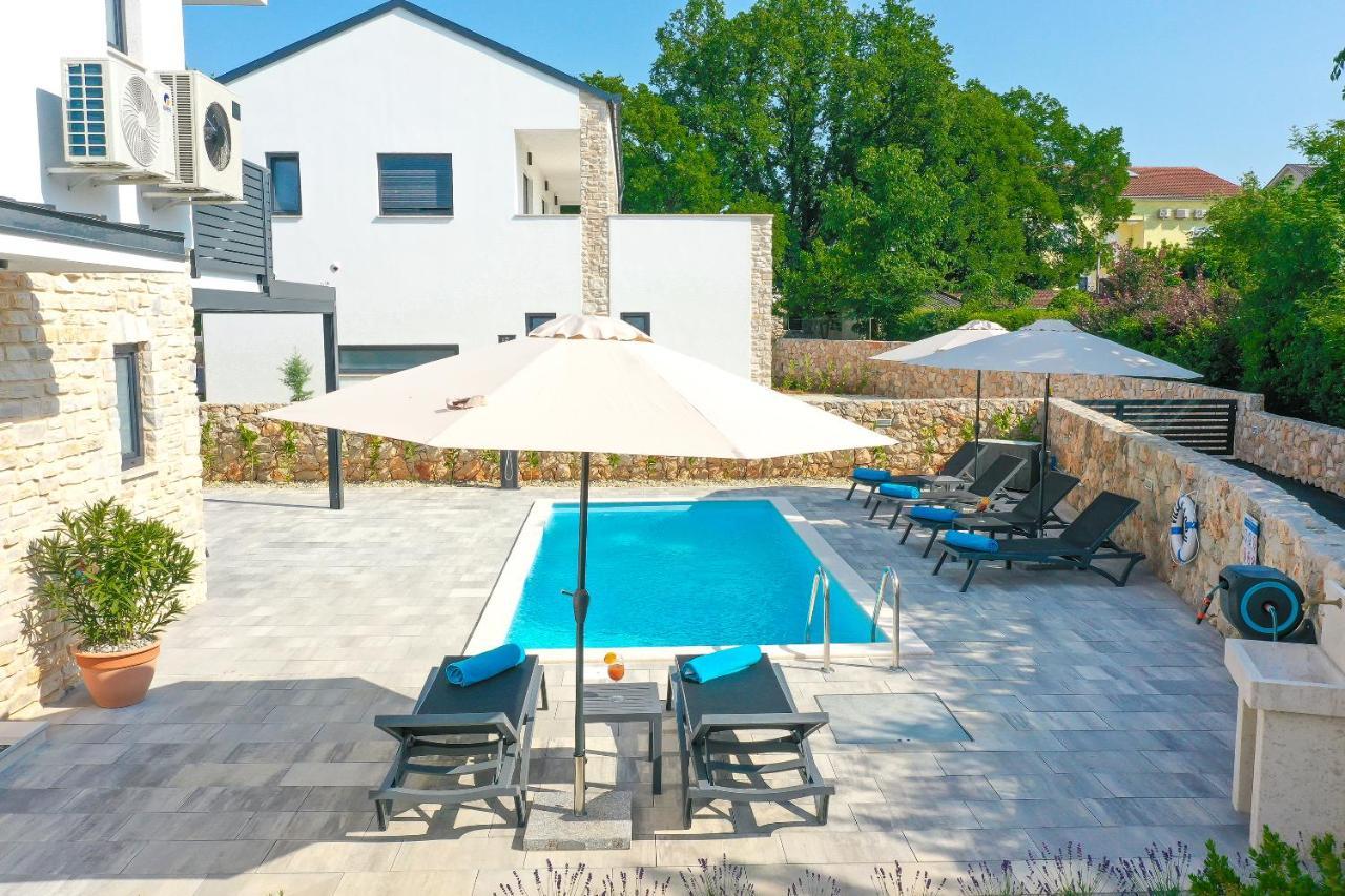 Villa Kaoru Brand New Villa With A Heated Swimming Pool Malinska Exteriér fotografie