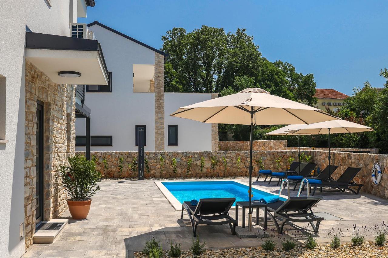 Villa Kaoru Brand New Villa With A Heated Swimming Pool Malinska Exteriér fotografie
